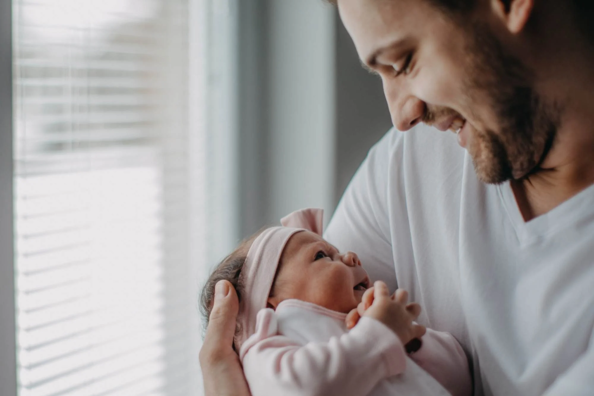 Dad with toddler